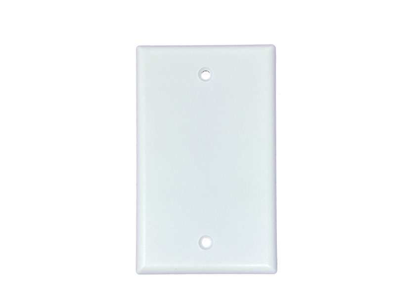 Dynacom 10600-P2-WH 2-Port Classic Single-Gang Network Wall-Plate Face-Plate 